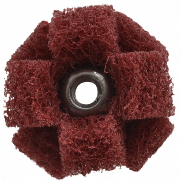 Picture of Standard Abrasives 1 X 3/8 2Ply V-Fine Maroon Buff/Blend